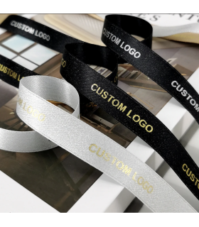 Signature Satin Ribbon — Custom Printed 38mm x 91m | Honey Luxe Co.