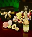 Orchard Bliss with Moscato — Fruit, Chocolates & Sparkling Wine Hamper